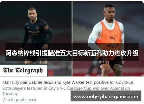 阿森纳锋线引援瞄准五大目标新面孔助力进攻升级